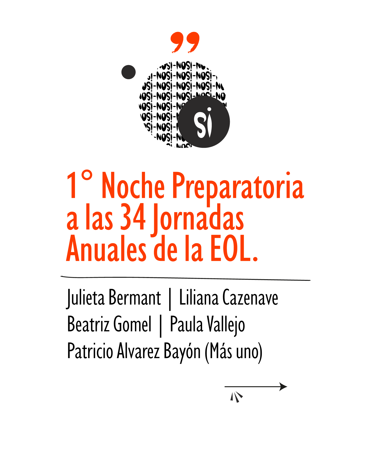 Epistémico - 1º noche preparatoria a las 34 jornadas anuales de la EOL